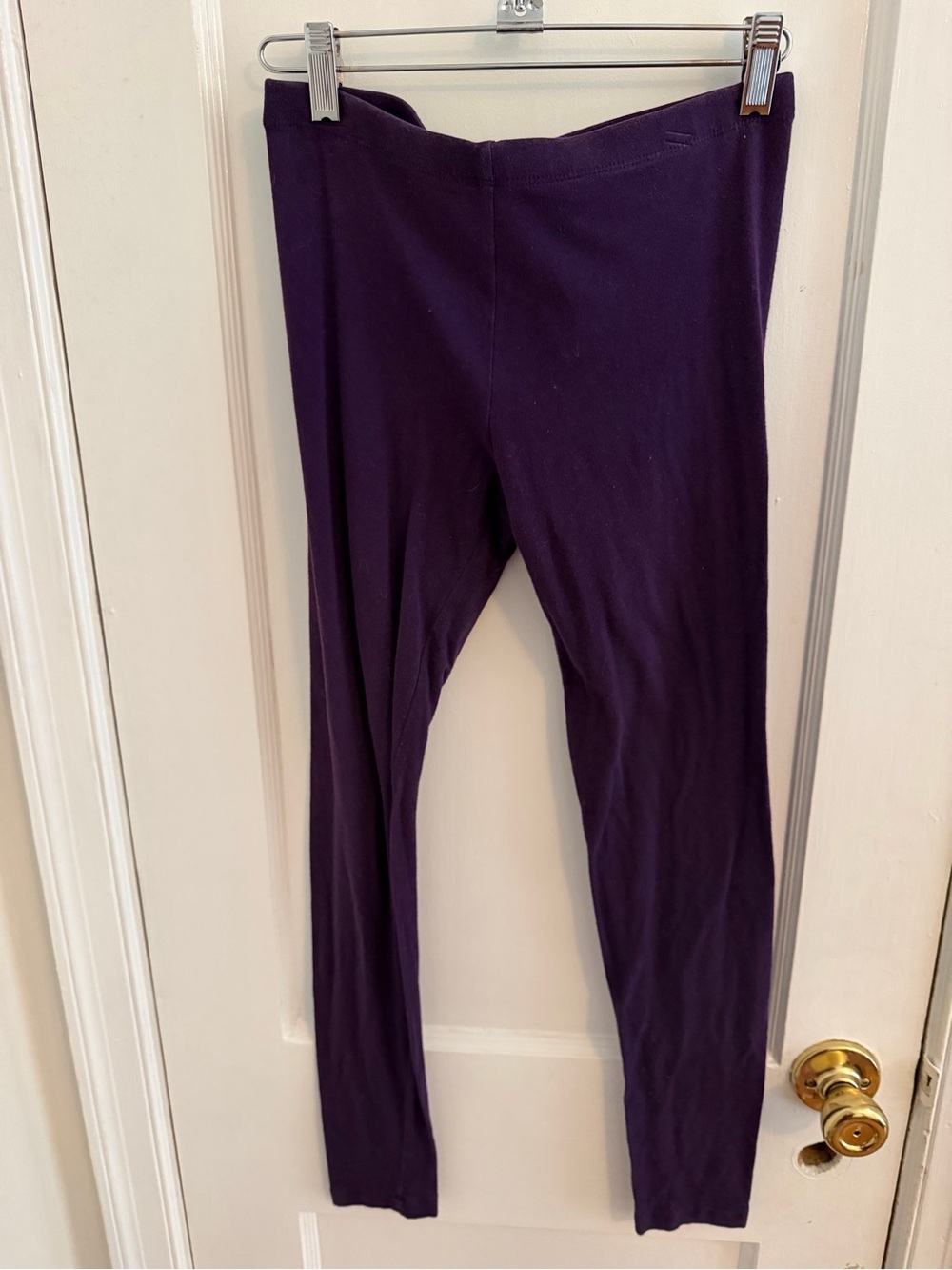 Forever 21 Purple Knit Leggings